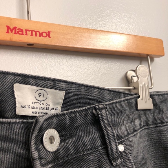 💙2 for $50💙faded black raw hem denim skirt - Picture 6 of 6